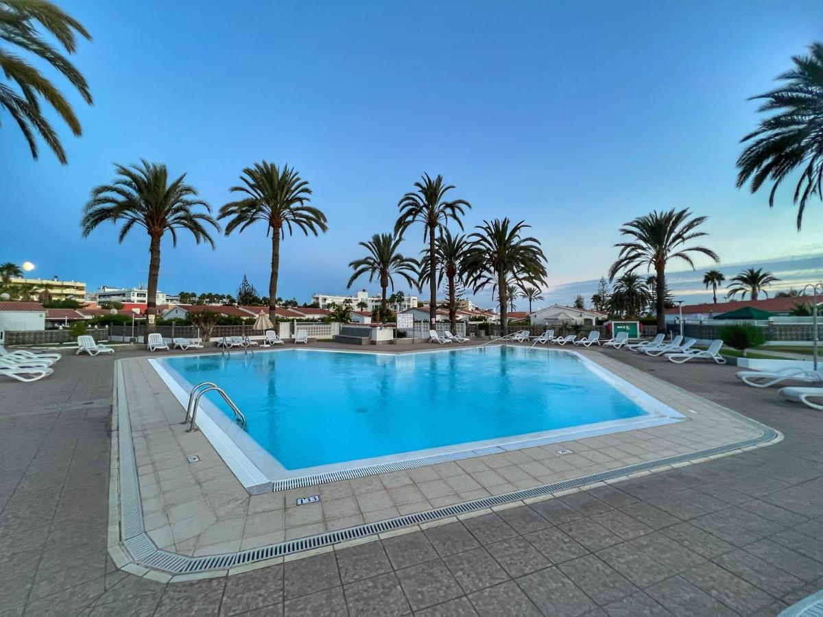 Bungalow "Bahia Azul" Playa del Ingles  Dış mekan fotoğraf