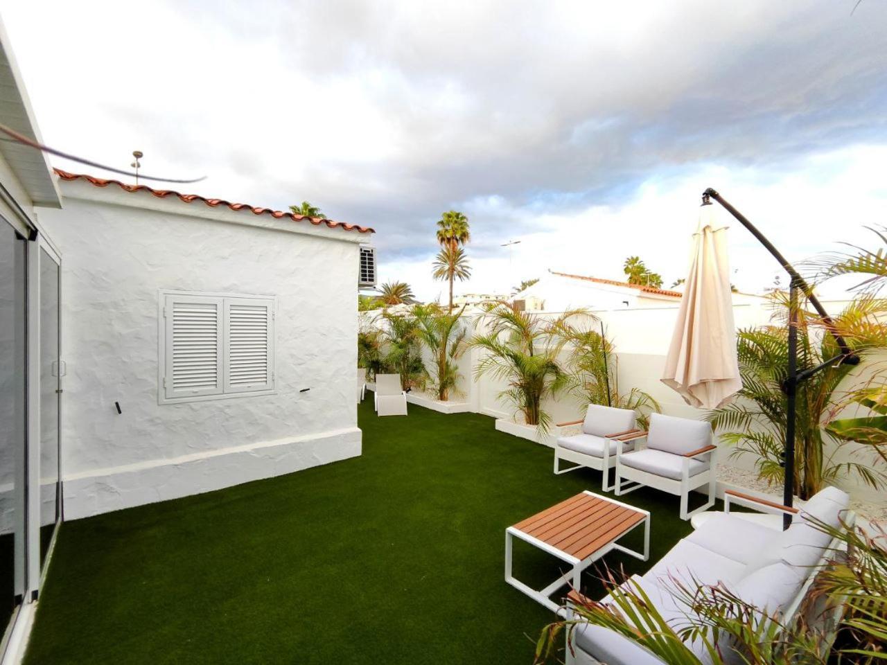 Bungalow "Bahia Azul" Playa del Ingles  Dış mekan fotoğraf