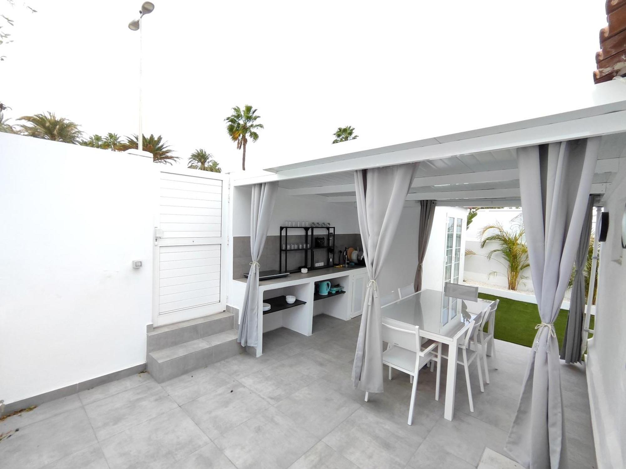 Bungalow "Bahia Azul" Playa del Ingles  Dış mekan fotoğraf
